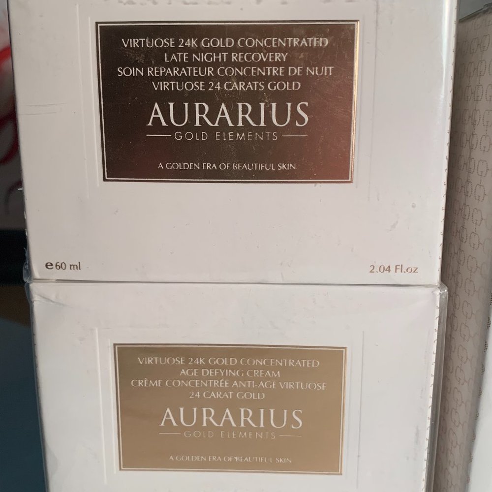 Aurarius Virtuose 24k Gold – Late Night Recovery – Anti Aging Night Cream